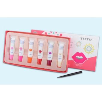 Lip Gloss Dream tutu ลิปกลอส ลิปลอกปาก Set 6 สี Lip Gloss Dream tutu ลิปกลอส ลิปลอกปาก Set 6 สี
