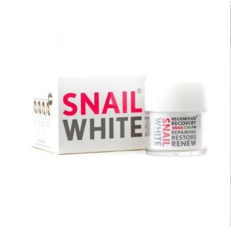 SNAIL WHITE สเนลไวท์ ครีมหอยขาว ตบแล้วใส ใช้แล้วตึง 50 g. SNAIL WHITE สเนลไวท์ ครีมหอยขาว ตบแล้วใส ใช้แล้วตึง 50 g.