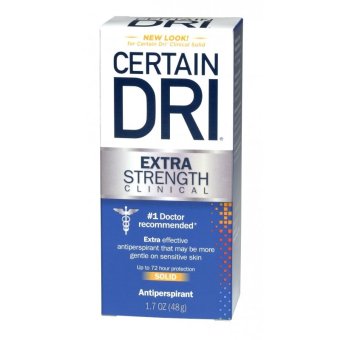 Certain Dri Extra Strength SOLID G เซอร์เทนดรายเอ็กตร้าสเทรงโซลิดระงับเหงื่อและกลิ่นกายสูตรปกติ 48 g Certain Dri Extra Strength SOLID G เซอร์เทนดรายเอ็กตร้าสเทรงโซลิดระงับเหงื่อและกลิ่นกายสูตรปกติ 48 g