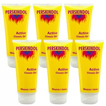 PERSKINDOL Classic Gel บรรเทาอากาศปวดกล้ามเนื้อ 100ml. (6 หลอด) PERSKINDOL Classic Gel บรรเทาอากาศปวดกล้ามเนื้อ 100ml. (6 หลอด)