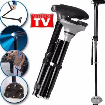 As Seen On TV Trusty Cane ไม้เท้าช่วยเดิน ไม้เท้าช่วยพยุง พร้อมไฟ LED ส่องสว่าง (สีดำ) As Seen On TV Trusty Cane ไม้เท้าช่วยเดิน ไม้เท้าช่วยพยุง พร้อมไฟ LED ส่องสว่าง (สีดำ)