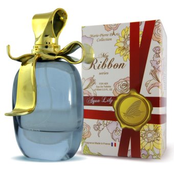 Marie-Pierre Paris My Ribbon Seires กลิ่น Aqua Lily 100 ml. Marie-Pierre Paris My Ribbon Seires กลิ่น Aqua Lily 100 ml.