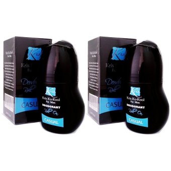 Kris Ko Kool for Men Deodorant Roll On Casual โรลออน ระงับกลิ่นกาย ผู้ชาย คริส โคคูล ฟอร์เมน ดีโอโดแรนท์ โรลออน 2 ชิ้น Kris Ko Kool for Men Deodorant Roll On Casual โรลออน ระงับกลิ่นกาย ผู้ชาย คริส โคคูล ฟอร์เมน ดีโอโดแรนท์ โรลออน 2 ชิ้น