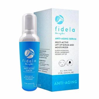 Fidela Anti-aging serum ฟิเดล่า แอนตี้-เอจจิ้ง เซรั่ม ขนาด 27 ml. (1 กล่อง) Fidela Anti-aging serum ฟิเดล่า แอนตี้-เอจจิ้ง เซรั่ม ขนาด 27 ml. (1 กล่อง)