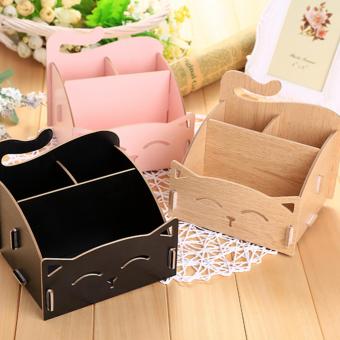 DIY Wooden Cosmetic Box (WD02 สีน้ำตาลอ่อน) กล่องเก็บเครื่องสำอาง เครื่องประดับ DIY Wooden Cosmetic Box (WD02 สีน้ำตาลอ่อน) กล่องเก็บเครื่องสำอาง เครื่องประดับ