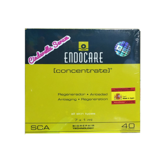 Endocare Concentrate serum SCA40 เซรั่มหอยทากเข้มข้นรักษาสิว 1 กล่อง (7หลอด x 1ml.) Endocare Concentrate serum SCA40 เซรั่มหอยทากเข้มข้นรักษาสิว 1 กล่อง (7หลอด x 1ml.)
