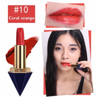 ลิปสติก คัลเลอร์ ริช แพคเกจสวย - #10 coral orange ลิปสติก คัลเลอร์ ริช แพคเกจสวย - #10 coral orange