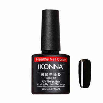 IKONNA สีทาเล็บชนิดเจล UV/LED ขนาด 10 ml (สีดำ #32) Black IKONNA สีทาเล็บชนิดเจล UV/LED ขนาด 10 ml (สีดำ #32) Black