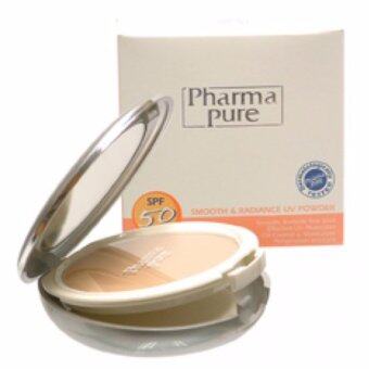 pharmapure smooth & radiance UV powder spf 50 แป้งฟาร์ม่าเพียวผสมรองพื้นกันแดด50 /1 ตลับ pharmapure smooth & radiance UV powder spf 50 แป้งฟาร์ม่าเพียวผสมรองพื้นกันแดด50 /1 ตลับ