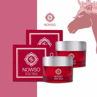 ( 2 กระปุก ) NOWSO Golden Horse Oil Facial Cream นาวโซ ครีมน้ำมันม้าทองคำ(50 กรัม) ( 2 กระปุก ) NOWSO Golden Horse Oil Facial Cream นาวโซ ครีมน้ำมันม้าทองคำ(50 กรัม)