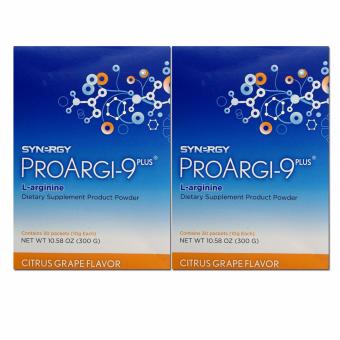 SYNERGY Proargi-9 plus โปร์อาร์จิไนน์ พลัส ผลิตภัณฑ์ขับล้างสารพิษ ชนิดกล่องบรรจุ 30 ซอง 2 กล่อง SYNERGY Proargi-9 plus โปร์อาร์จิไนน์ พลัส ผลิตภัณฑ์ขับล้างสารพิษ ชนิดกล่องบรรจุ 30 ซอง 2 กล่อง