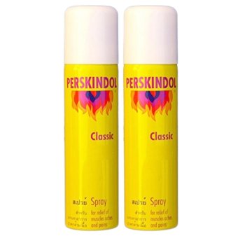 PERSKINDOL Classic Spray บรรเทาอาการปวดกล้ามเนื้อ 150ml. (2 ขวด) PERSKINDOL Classic Spray บรรเทาอาการปวดกล้ามเนื้อ 150ml. (2 ขวด)