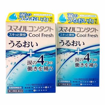 Smile Contact Cool Fresh น้ำตาเทียมหยด จากญี่ปุ่น (Level 5) แพค 2 กล่อง Smile Contact Cool Fresh น้ำตาเทียมหยด จากญี่ปุ่น (Level 5) แพค 2 กล่อง
