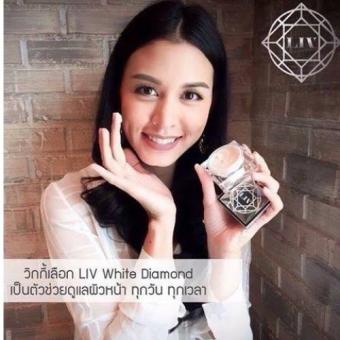 LIV White Diamond Skin ลิฟ ไวท์ ไดมอนด์ ครีมวิกกี้ สุนิสา ขนาด 30 กรัม 1 กระปุก LIV White Diamond Skin ลิฟ ไวท์ ไดมอนด์ ครีมวิกกี้ สุนิสา ขนาด 30 กรัม 1 กระปุก