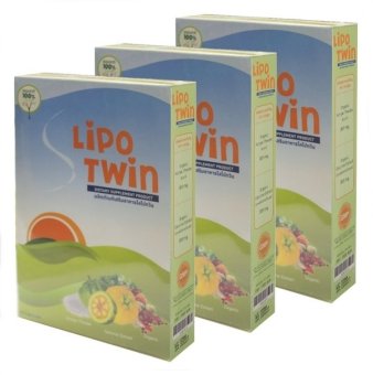 Lipo Twin อาหารเสริมลดน้ำหนัก ( 30 แคปซูล) (3กล่อง) Lipo Twin อาหารเสริมลดน้ำหนัก ( 30 แคปซูล) (3กล่อง)