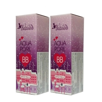 Babalah Aqua Pore BB บาบาร่า บีบีครีม SPF37 PA+++ 10 g. (2 หลอด) Babalah Aqua Pore BB บาบาร่า บีบีครีม SPF37 PA+++ 10 g. (2 หลอด)