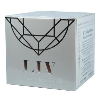 LIV White Diamond Cream ลิฟ ไวท์ ไดมอนด์ ครีม ครีมดีที่วิกกี้แนะนำ บำรุงผิวหน้าเนื้อครีมเข้มข้น 30 ml. (1 กล่อง) LIV White Diamond Cream ลิฟ ไวท์ ไดมอนด์ ครีม ครีมดีที่วิกกี้แนะนำ บำรุงผิวหน้าเนื้อครีมเข้มข้น 30 ml. (1 กล่อง)