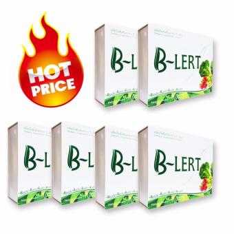 B-LERT บี-เลิร์ท อาหารเสริมควบคุมน้ำหนัก ดักจับไขมัน เร่งการเผาผลาญ กระชับสัดส่วน 6 กล่อง (10 แคปซูล/ กล่อง) B-LERT บี-เลิร์ท อาหารเสริมควบคุมน้ำหนัก ดักจับไขมัน เร่งการเผาผลาญ กระชับสัดส่วน 6 กล่อง (10 แคปซูล/ กล่อง)