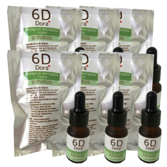 6D Dora โทนเนอร์สลายฝ้า กระ 10g. ( 6 ขวด) 6D Dora โทนเนอร์สลายฝ้า กระ 10g. ( 6 ขวด)