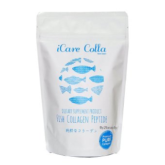 iCare Colla Fish Collagen Peptide ไอแคร์ คอลล่า คอลลาเจนที่ดีที่สุด จากญี่ปุ่น เพื่อผิวขาว เนียนใส ไร้ริ้วรอย ขนาด 100 กรัม (1 ซอง) iCare Colla Fish Collagen Peptide ไอแคร์ คอลล่า คอลลาเจนที่ดีที่สุด จากญี่ปุ่น เพื่อผิวขาว เนียนใส ไร้ริ้วรอย ขนาด 100 กรัม (1 ซอง)
