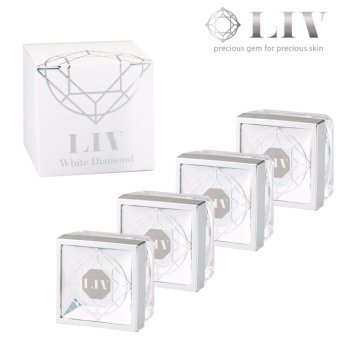 Liv White Diamond Cream ลิฟ ไวท์ ไดมอนด์ วิกกี้แนะนำ บำรุงผิวหน้า เนื้อครีมเข้มข้น (30 ml. x 4กระปุก) Liv White Diamond Cream ลิฟ ไวท์ ไดมอนด์ วิกกี้แนะนำ บำรุงผิวหน้า เนื้อครีมเข้มข้น (30 ml. x 4กระปุก)