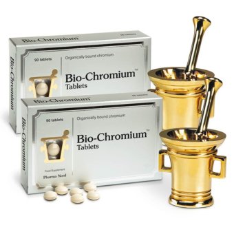 Pharma Nord Bio-Chromium ไบโอ-โครเมี่ยม ช่วยควบคุมระดับน้ำตาลในเลือด ลดความอ่อนล้า ลดน้ำหนัก 90 เม็ด x 2 กล่อง Pharma Nord Bio-Chromium ไบโอ-โครเมี่ยม ช่วยควบคุมระดับน้ำตาลในเลือด ลดความอ่อนล้า ลดน้ำหนัก 90 เม็ด x 2 กล่อง