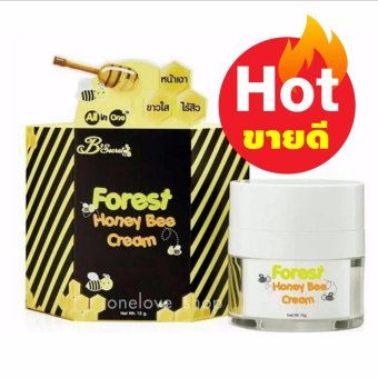 B'Secret Forest Honey Bee Cream ครีมน้ำผึ้งป่า บรรจุ 15 กรัม B'Secret Forest Honey Bee Cream ครีมน้ำผึ้งป่า บรรจุ 15 กรัม