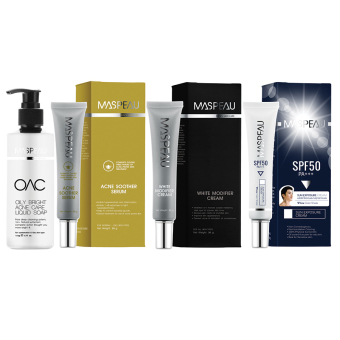 MASPEAU ชุดครีมบำรุงผิวสำหรับผู้ชาย Acno white+ครีมกันแดด(ขาว) ดูแลสิว ผิวหน้าหมองคล้ำ รูขุมขนกว้าง หน้ามัน MASPEAU ชุดครีมบำรุงผิวสำหรับผู้ชาย Acno white+ครีมกันแดด(ขาว) ดูแลสิว ผิวหน้าหมองคล้ำ รูขุมขนกว้าง หน้ามัน