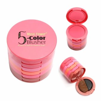 Music Flower 5 Color Blusher บลัชออนคอนโด 5 สี Music Flower 5 Color Blusher บลัชออนคอนโด 5 สี