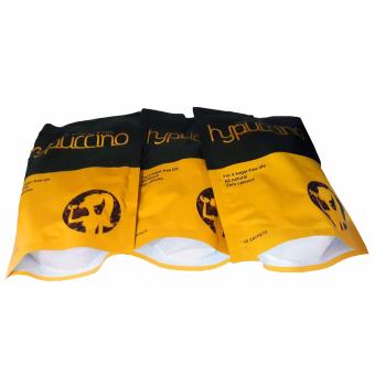 Hypuccino ไฮปูชิโน กาแฟ 3 in 1สำหรับลดน้ำหนัก ไฮ คาเฟ่ กาแฟที่หอมนุ่มรส เผาผลาญไขมัน ควบคุมระดับน้ำตาล สำหรับผู้มีน้ำหนักเกินมาตฐาน ลงพุง มีไขมันส่วนเกินเยอะ ช่วยเพิ่มและเสริมสร้างภูมิคุ้มกัน 1 ห่อ 10 ซอง 3 ชิ้น Hypuccino ไฮปูชิโน กาแฟ 3 in 1สำหรับลดน้ำหนัก ไฮ คาเฟ่ กาแฟที่หอมนุ่มรส เผาผลาญไขมัน ควบคุมระดับน้ำตาล สำหรับผู้มีน้ำหนักเกินมาตฐาน ลงพุง มีไขมันส่วนเกินเยอะ ช่วยเพิ่มและเสริมสร้างภูมิคุ้มกัน 1 ห่อ 10 ซอง 3 ชิ้น