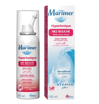 Marimer Hypertonique Spray Blocked Noze 100 ml.สเปรย์พ่นจมูก สูตรเข้มข้น สีแดง Marimer Hypertonique Spray Blocked Noze 100 ml.สเปรย์พ่นจมูก สูตรเข้มข้น สีแดง