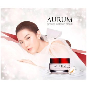 ครีม อั้ม พัชราภา Aurum Ginseng Collagen Cream ครีมออรั่ม ครีมบำรุง ครีมโสม ครีมอั้ม 50g. ครีม อั้ม พัชราภา Aurum Ginseng Collagen Cream ครีมออรั่ม ครีมบำรุง ครีมโสม ครีมอั้ม 50g.