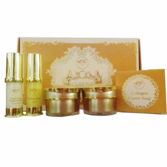 Gold Set Freshy Face เซตถุงทอง เพื่อผิวหน้าขาว หน้าเด้ง หน้าใส (5 ชิ้น) Gold Set Freshy Face เซตถุงทอง เพื่อผิวหน้าขาว หน้าเด้ง หน้าใส (5 ชิ้น)