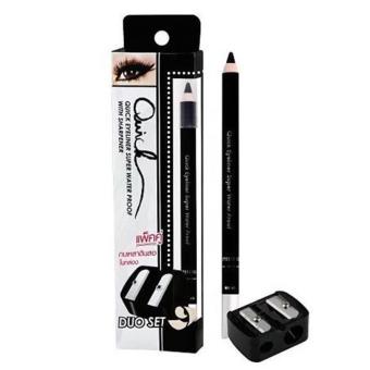 Mei Linda อายไลเนอร์กันน้ำ+กบเหลา Quick Eyeliner Super Water Proof สีดำ Mei Linda อายไลเนอร์กันน้ำ+กบเหลา Quick Eyeliner Super Water Proof สีดำ