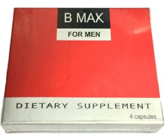 B-MAK อาหารเสริมสำหรับท่านชาย บรรจุ 4 แคปซูล B-MAK อาหารเสริมสำหรับท่านชาย บรรจุ 4 แคปซูล