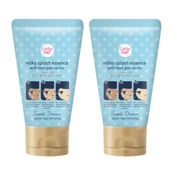 Cathy Doll Speed White Milky Splash Essence with Heot Gae Na Mu 50g ครีมนมแพะ ครีมน้ำแตก ลดฝ้า กระ รอยดำ กระจ่างใส 2 ชิ้น Cathy Doll Speed White Milky Splash Essence with Heot Gae Na Mu 50g ครีมนมแพะ ครีมน้ำแตก ลดฝ้า กระ รอยดำ กระจ่างใส 2 ชิ้น