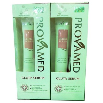 Provamed Gluta Serum 30 ml. (2 หลอด) ผิวหน้าขาว กระจ่างใส Provamed Gluta Serum 30 ml. (2 หลอด) ผิวหน้าขาว กระจ่างใส