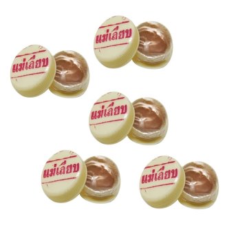 ขี้ผึ้งแม่เลียบ 3 กรัม x 5 ตลับ ขี้ผึ้งแม่เลียบ 3 กรัม x 5 ตลับ