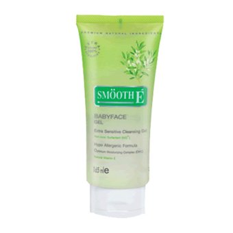 Smooth E Babyface Gel สมูทอี สูตรเอ็กซ์ตร้า เซนซิทีฟ คลีนซิ่งเจล 3.3 Fl.OZ. Smooth E Babyface Gel สมูทอี สูตรเอ็กซ์ตร้า เซนซิทีฟ คลีนซิ่งเจล 3.3 Fl.OZ.