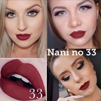 ลิปสติก เนื้อแมท NANI Long Lasting Lip เบอร์33 ลิปสติก เนื้อแมท NANI Long Lasting Lip เบอร์33