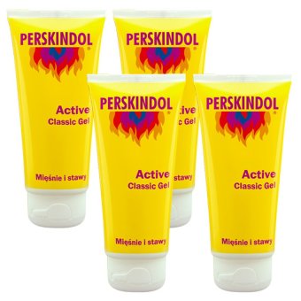 PERSKINDOL Classic Gel บรรเทาอากาศปวดกล้ามเนื้อ 100ml. (4 หลอด) PERSKINDOL Classic Gel บรรเทาอากาศปวดกล้ามเนื้อ 100ml. (4 หลอด)