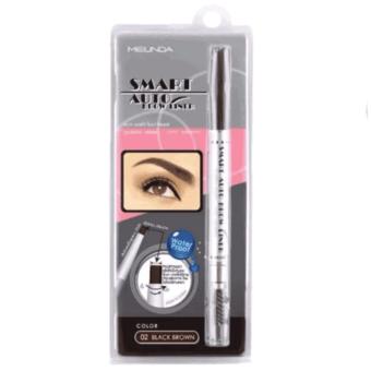Mei Linda Smart Auto Brow Liner ดินสอเขียนคิ้วออโต้ #02 Black Brow น้ำตาลเข้ม Mei Linda Smart Auto Brow Liner ดินสอเขียนคิ้วออโต้ #02 Black Brow น้ำตาลเข้ม