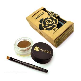 Mei Linda Miracle my Brow 3D Gel 3g. เจลเขียนคิ้ว เมลินดา 3มิติ พร้อม แปรงเขียนคิ้ว เบอร์ 02 (สี Black Brown) Mei Linda Miracle my Brow 3D Gel 3g. เจลเขียนคิ้ว เมลินดา 3มิติ พร้อม แปรงเขียนคิ้ว เบอร์ 02 (สี Black Brown)