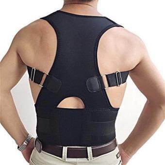 ideecraft back brace posture เสื้อพยุงหลัง เสริมหลังตรง (สีดำ) size XXL ideecraft back brace posture เสื้อพยุงหลัง เสริมหลังตรง (สีดำ) size XXL