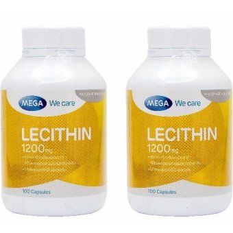 Mega Lecithin เลซิติน พัฒนาสมอง 100 แคปซูล 2 กระปุก (Yellow) Mega Lecithin เลซิติน พัฒนาสมอง 100 แคปซูล 2 กระปุก (Yellow)
