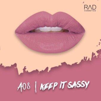 ของแท้ ลิปน้ำชา RAD Cosmetics สี Keep It Sassy : A08 RAD Matte Liquid Lipstick ของแท้ ลิปน้ำชา RAD Cosmetics สี Keep It Sassy : A08 RAD Matte Liquid Lipstick