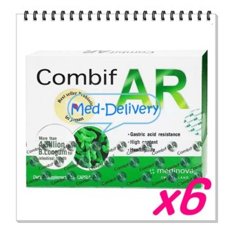 Combif AR Probiotics 10 Caps/แคปซูล ผลิตภัณฑ์เสริมอาหาร โปรไบโอติกส์ ผลิตภัณฑ์เสริมอาหาร * 6 BOX (กล่อง) Combif AR Probiotics 10 Caps/แคปซูล ผลิตภัณฑ์เสริมอาหาร โปรไบโอติกส์ ผลิตภัณฑ์เสริมอาหาร * 6 BOX (กล่อง)