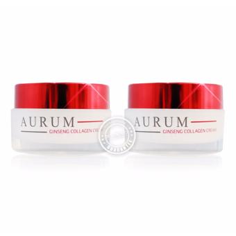 ครีม อั้ม พัชราภา Aurum Ginseng Collagen Cream ครีมออรั่ม ครีมบำรุง ครีมโสม ครีมอั้ม 50g. (2กล่อง) ครีม อั้ม พัชราภา Aurum Ginseng Collagen Cream ครีมออรั่ม ครีมบำรุง ครีมโสม ครีมอั้ม 50g. (2กล่อง)