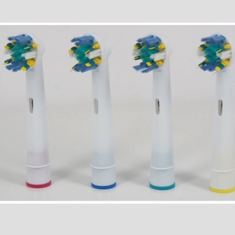 โอ้ 4ชิ้นหัวแปรงสีฟันไฟฟ้าแทน Braun OralB การฟัน โอ้ 4ชิ้นหัวแปรงสีฟันไฟฟ้าแทน Braun OralB การฟัน