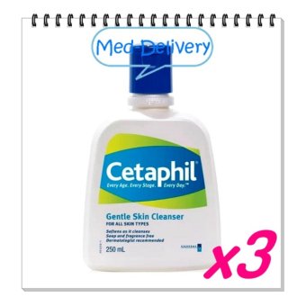 Cetaphil Gentle Skin Cleanser 250 ml เซตาฟิล เจนเทิล สกิน คลีนเซอร์ ผลิตภัณฑ์ทำความสะอาดผิว คงความชุ่มชื่น ผิวอ่อนนุ่มสูตรอ่อนโยน * 3 BOT (ขวด) Cetaphil Gentle Skin Cleanser 250 ml เซตาฟิล เจนเทิล สกิน คลีนเซอร์ ผลิตภัณฑ์ทำความสะอาดผิว คงความชุ่มชื่น ผิวอ่อนนุ่มสูตรอ่อนโยน * 3 BOT (ขวด)